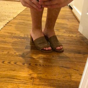 Anthropologie tan heels